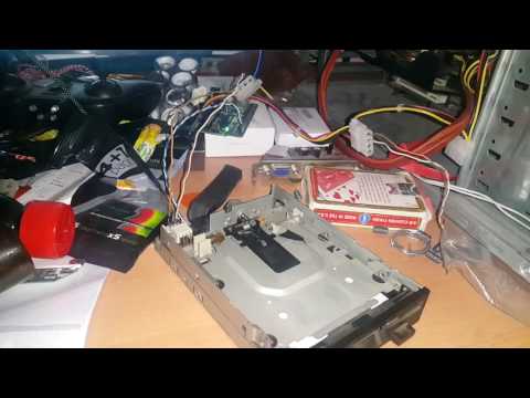 He's a pirate on a floppy drive