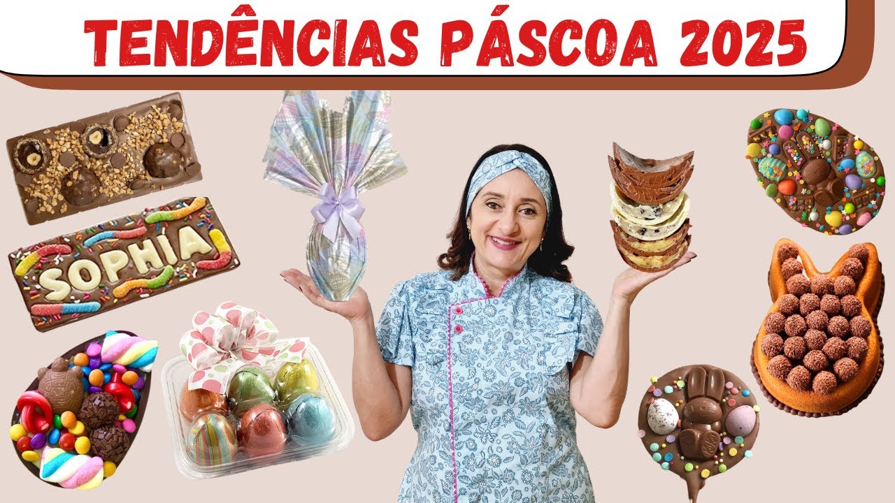 AS 12 TENDÊNCIAS DE PÁSCOA MAIS FORTES PARA 2025! Opções mais econômicas e lucrativas!