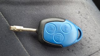 Ford Transit Mk7 sealed key Fob battery repair for £3 with a none rechargeable battery