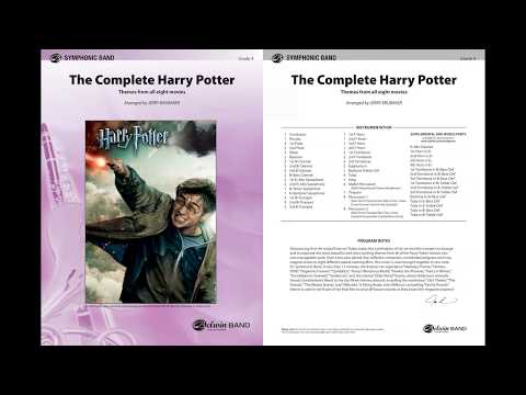 The Complete Harry Potter, arr. Jerry Brubaker – Score & Sound