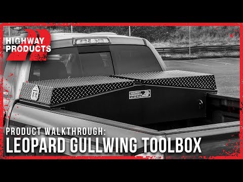 Highway Products | Leopard Gullwing Toolbox