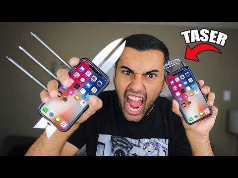 MOST DANGEROUS iPHONE OF ALL TIME!! (ZOMBIE WEAPON DIY!) DANGER ALERT! Video