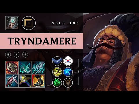 Tryndamere Top vs Zilean - KR Diamond Patch 25.24