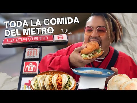 TOUR de COMIDA en METRO LINDAVISTA con JOSUESY