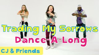 Trading My Sorrows | Dance-A-Long with Lyrics | CJ and Friends Worship