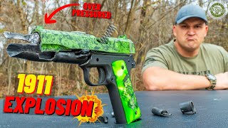 My 1911 Exploded !!! (When Guns Go Boom EP - 10)