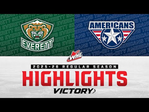 Everett Silvertips at Tri-City Americans 10/5 I WHL Highlights 2025-26