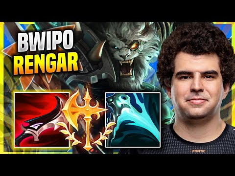 BWIPO NEW JUNGLE OF FNC IS A BEAST! - FNC Bwipo Plays Rengar JUNGLE vs Ivern! | Season 11