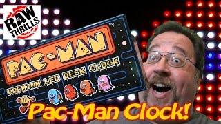 Arcade USA Review Raw Thrills Pac Man Clock!