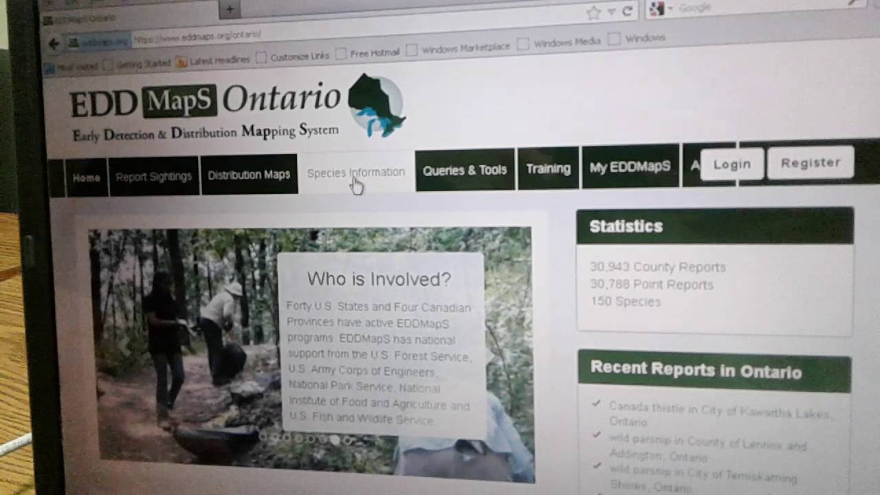 The basics of #EDDMapS