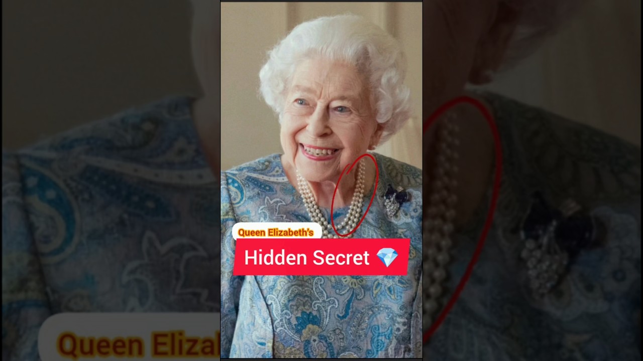 The Secret Behind Queen Elizabeth’s Jewelry 😳💎 | The Gem Nomad #shorts #queenelizabeth #secret