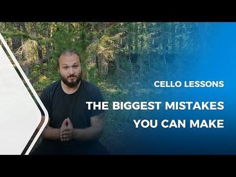 Cellounterricht: Der größte Fehler, den Sie beim Cellounterricht machen können