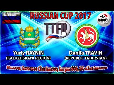 КУБОК РОССИИ-2017 Юрий РАЙНИН (R:1025) - Данила ТРАВИН (R:1287)