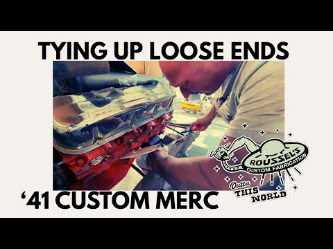 Loose Ends NO MORE! Ian Roussel PERFECTS The '41 Merc Steering!