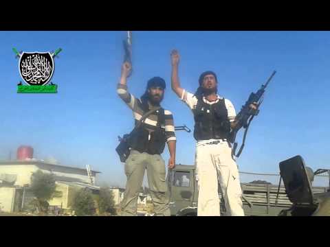 بيان إعلان السيطرة على كتيبة الدبابات في مدينة الشيخ سعد من قبل  كتيبة أبو عبيدة بن الجراح ضمن معركة بدر القصاص في مدينة النحاس