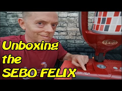 Sebo Felix- unboxing and first thoughts on this vacuum cleaner (hoover)