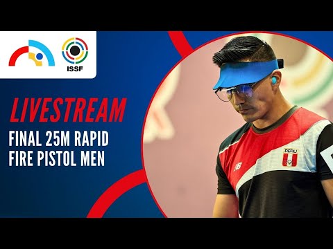 Livestream - 25m Rapid Fire Pistol Men Final - ISSF World Cup Rifle / Pistol Ningbo, China