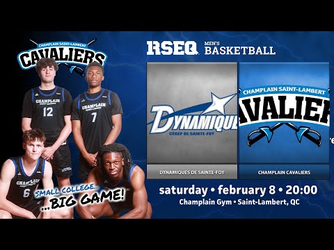 RSEQ Basketball masculin 🏀 Sainte-Foy @ Ch.-St-Lambert [2025-02-08]