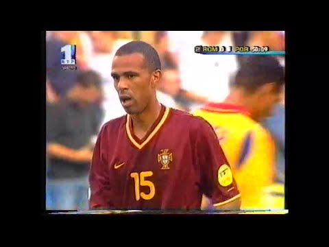 Costinha (0-1) | Roménia 0-1 Portugal | Euro 2000