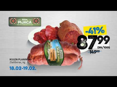 Sveže sa RODA pijace 18. - 19.02.2017.