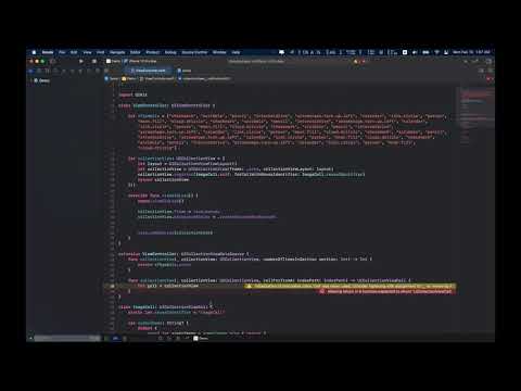 Implementing the Collection View Data Source