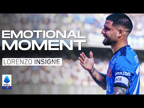 Insigne’s heartfelt goodbye to Napoli | Napoli-Genoa | Emotional Moment | Serie A 2021/22