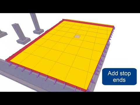 Concrete Formwork Planning for Slabs: Next Level - Tekla Structures