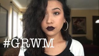 Get Ready With Me | Bold Dark Lips