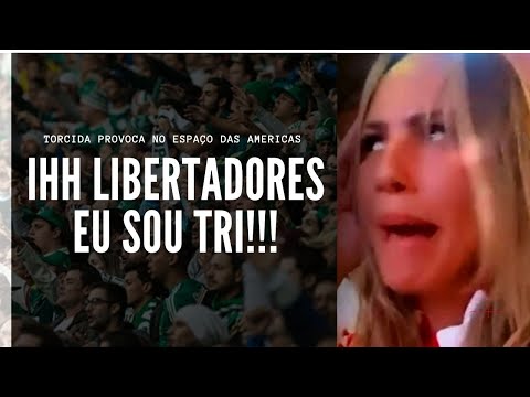 CADE VOCÊ CADE VOCÊ LIBERTADORES EU SOU TRI| TORCIDA DO PALMEIRAS PROVOCA NA FESTA DO TRI