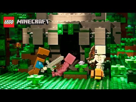 Brick Raider stop-motion video | LEGO® Minecraft