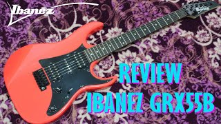 Video thumbnail for Ibanez grx55B - Review (cek sound) by virman my vie