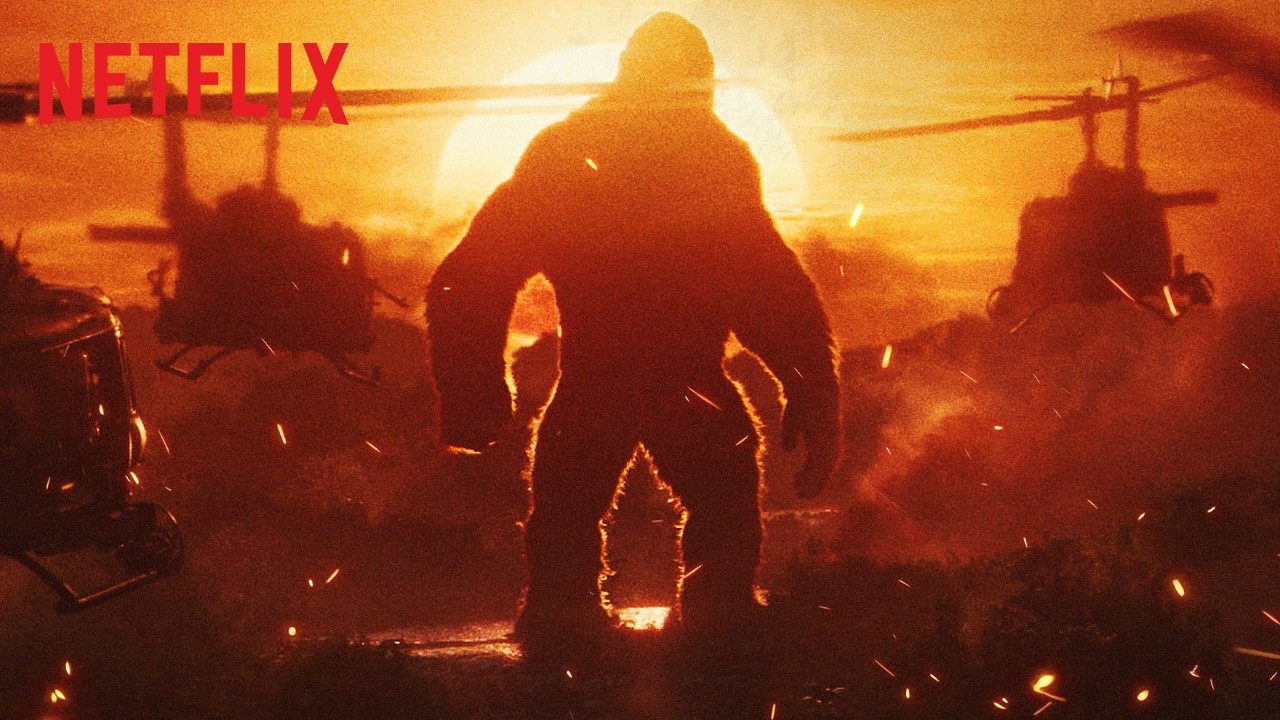 Kong Defends His Home Like A Boss 🦍👑 | Tom Hiddleston | Kong: Skull Island | Netflix India