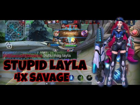LAYLA UNLI SAVAGE |mlbb |mobilelegendsbanbang |topglobal @CHoOxTV