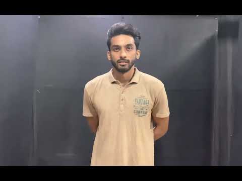Neeraj nahar  Audition as raja
