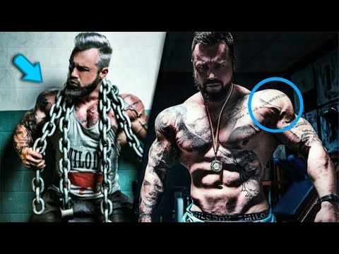 Genetic Freak Insane Tattooed Body Workout Motivation - Jil Road To Glory