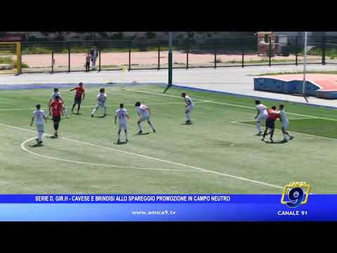 Serie D, Gir H - Cavese e Brindisi allo spareggio, promozione in campo neutro