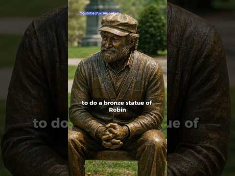 Matt Damon on the Bronze Statue of Robin Williams ! #shorts #mattdamon #robinwilliams