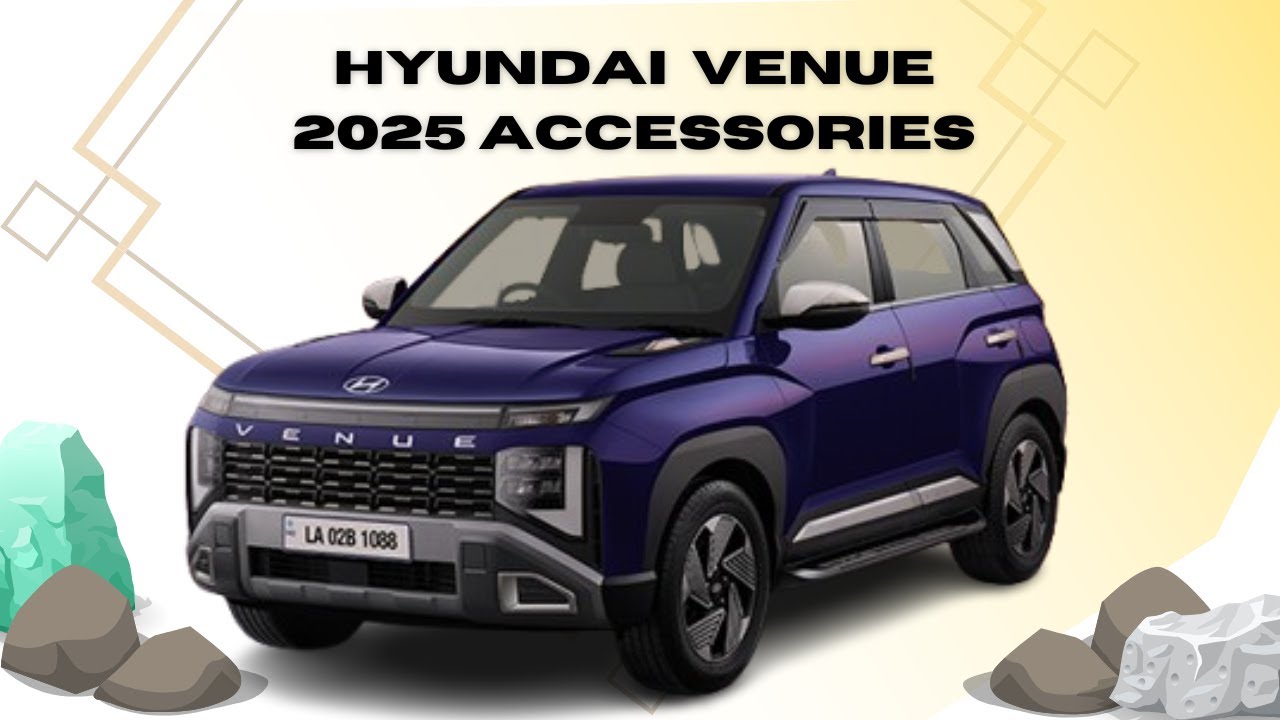 Hyundai Venue 2025 Accessories | Full List with Price Entire Range | #venue @hyundaiindia