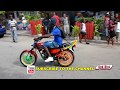 SIZZLA ON HIM BIKE DOING A STUNT AT DOWNTOWN KINGSTON JAMAICA AUG 24 2018