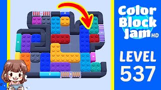 Solution du Niveau 537 de Color Block Jam