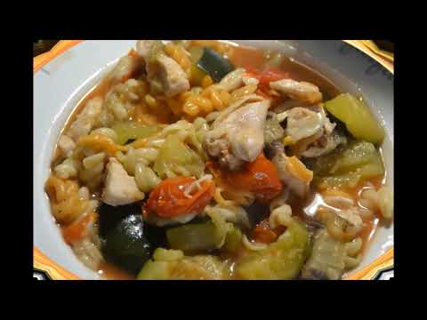 Pùtes poulet légumes recette cookeo