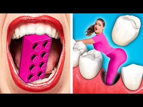 If Objects Were People || If Food, Makeup & POP IT Was a Person!