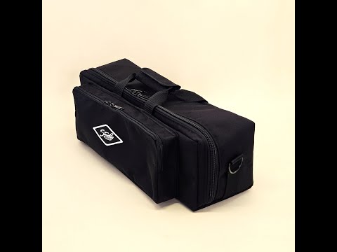 Studio Slips Small Single Row Pedalboard Gig Bag - Black image 11