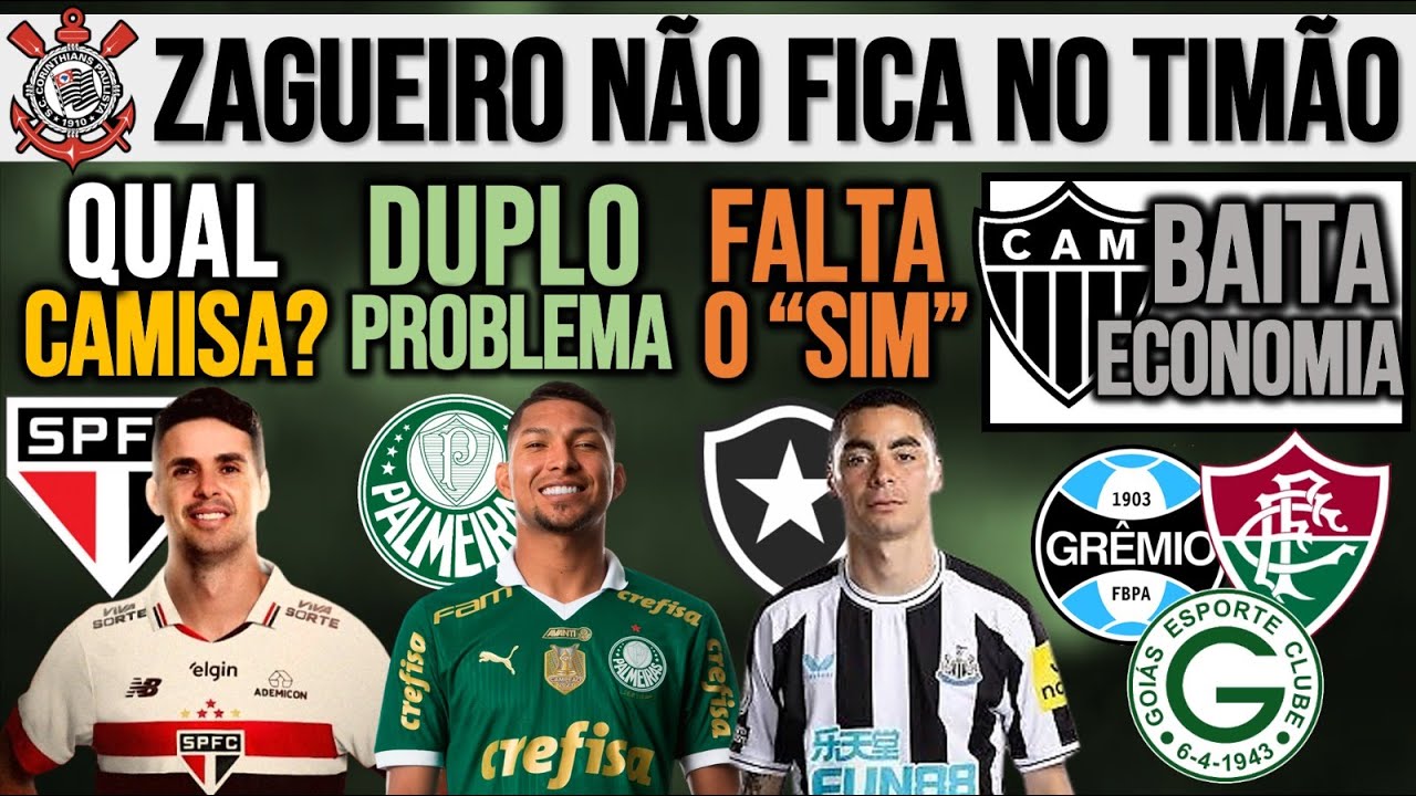 FIM DA LINHA NO TIMÃO! PQ RONY NÃO SAI? CAMISA DO OSCAR! ECONOMIA NO GALO! ALMIRON NO BOTA? GRÊMIO+