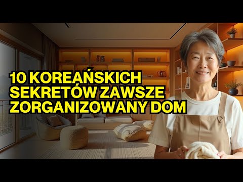 10 Koreańskich Sekretów – Zawsze Zorganizowany Dom
