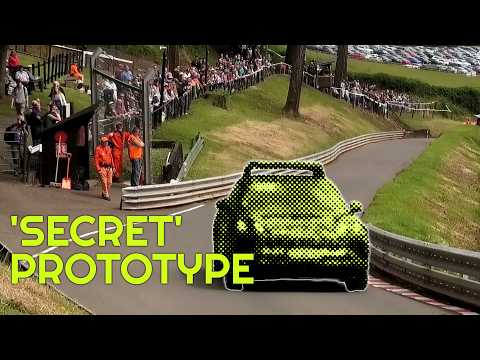 You're not meant to see THIS! - Porsche Cayenne Prototype at Shelsley Walsh Hillclimb