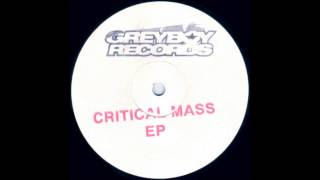 Greyboy Records - Critical Mass Ep Test Pressing