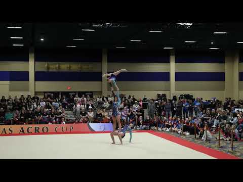 Siella Jane Beaufils Gibson, Kirra Jijon, and Katrin Georgieva's Balance Routine Vegas Acro Cup 2025