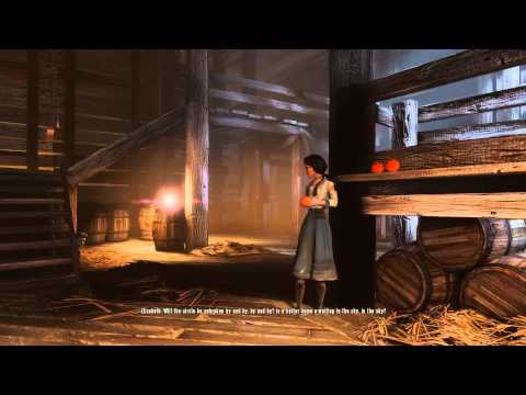Bioshock Infinite Best Moments: Elizabeth Singing, Booker playing Guitar