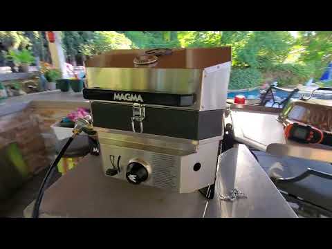 Magma Crossover Firebox/Stove with  BBQ grill attachment. How well does it heat up?